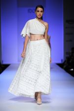 Model walk the ramp for Nikhita Show at Amazon Fashion Week Day 3 on 9th Oct 2015